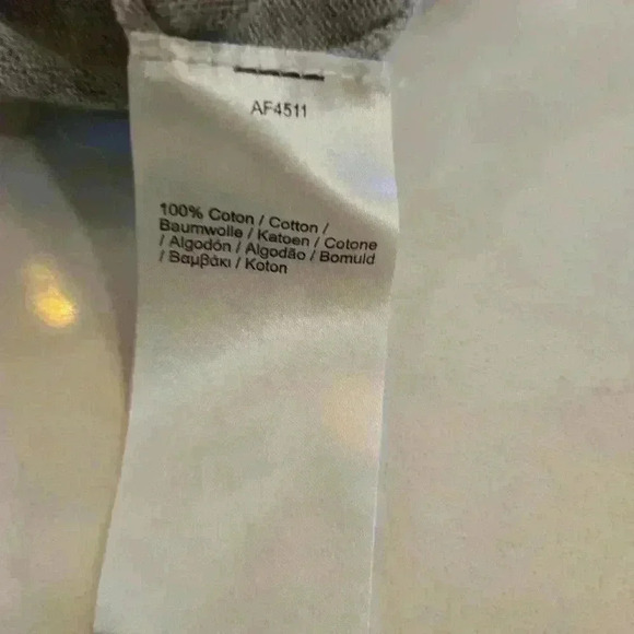 Lacoste Womens V-Neck Cotton Pullover Sweater Size 40/Medium Gray - Picture 7 of 9